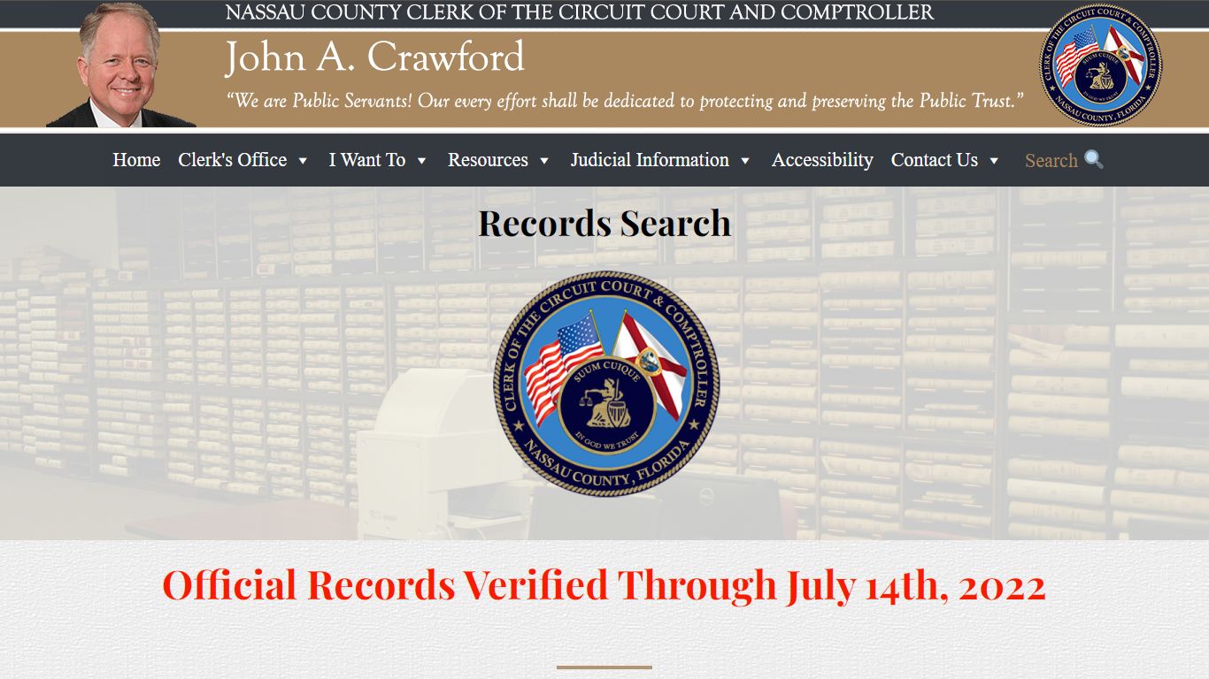 Records Search – Nassau County Clerk of Courts and Comptroller
